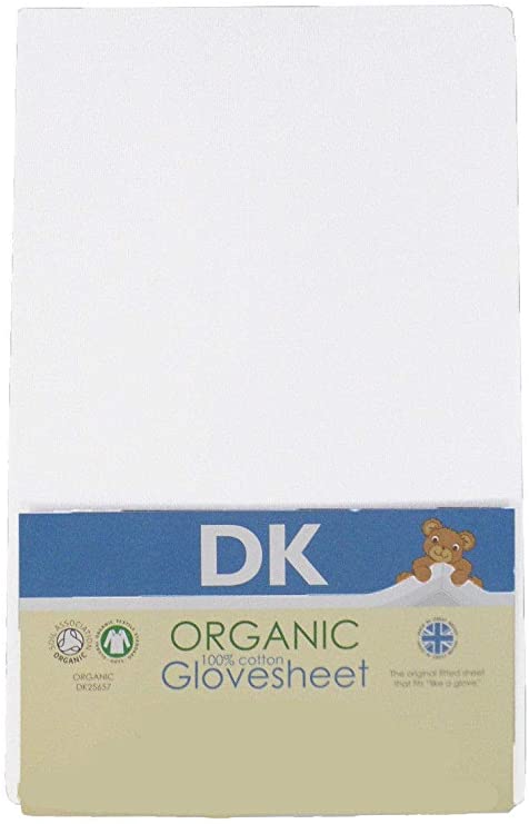 Organic fitted crib sheet on sale