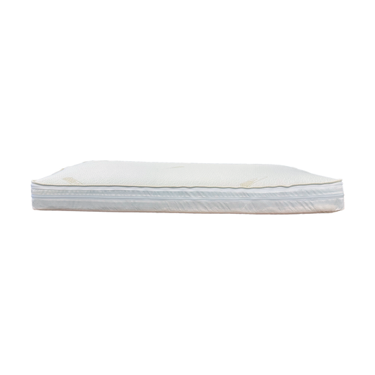 117 x 54 cm NightyNIte® TCPP Free Foam Cot Mattress,  High Density Foam, Pocket Springs,  Coolmax© & Maxispace Toppers