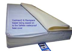 Ultima  Easychange® Cot Mattress Pocket Springs, TCPP FREE with COOLMAX© @Maxispave Toppers-nightynite.myshopify.com